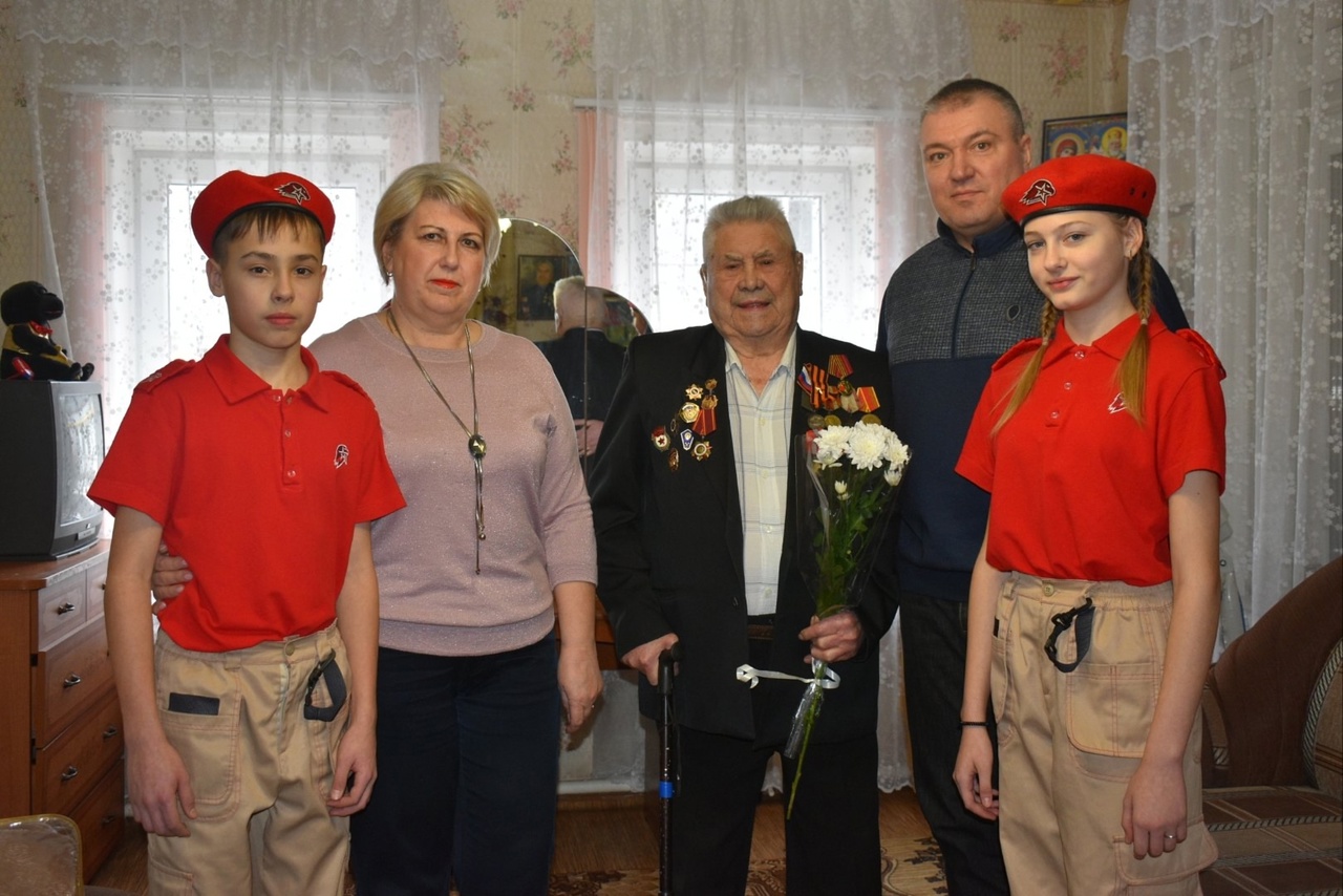 В Моршанске продолжается трогательная церемония вручения юбилейных медалей “80 лет Победы в Великой Отечественной войне 1941-1945 гг.