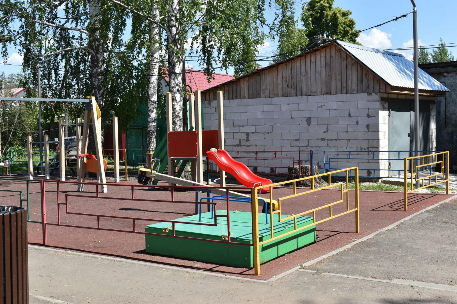 Детская площадка в Моршанске.